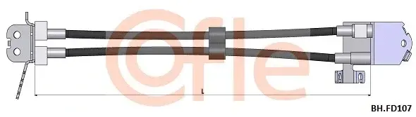 Тормозные шланги COFLE/TELCO 92.BH.FD107