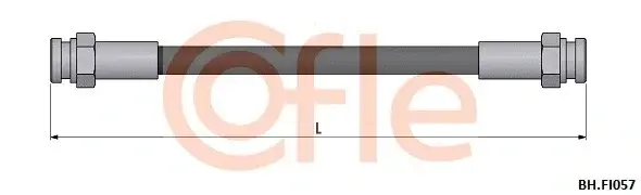 Тормозные шланги COFLE/TELCO 92.BH.FI057