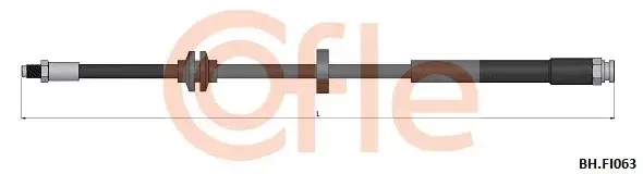 Тормозные шланги COFLE/TELCO 92.BH.FI063