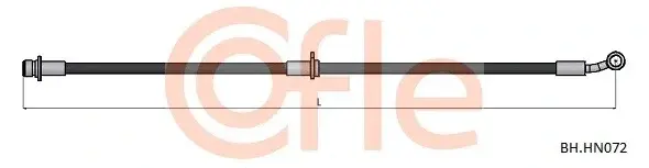 Тормозные шланги COFLE/TELCO 92.BH.HN072