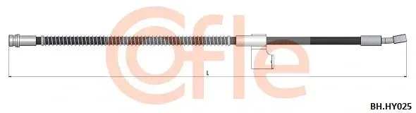 Тормозные шланги COFLE/TELCO 92.BH.HY025
