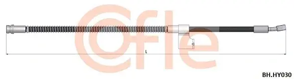 Тормозные шланги COFLE/TELCO 92.BH.HY030