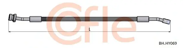 Тормозные шланги COFLE/TELCO 92.BH.HY069