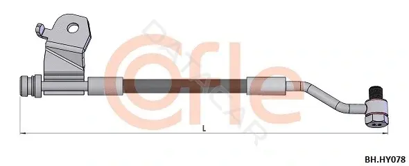 Тормозные шланги COFLE/TELCO 92.BH.HY078
