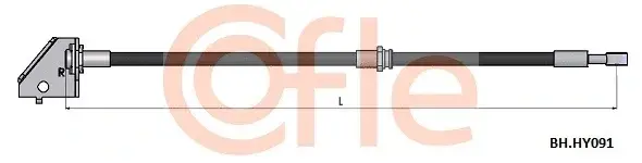 Тормозные шланги COFLE/TELCO 92.BH.HY091