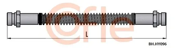 Тормозные шланги COFLE/TELCO 92.BH.HY096