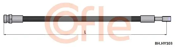 Тормозные шланги COFLE/TELCO 92.BH.HY103