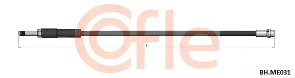 Тормозные шланги COFLE/TELCO 92.BH.ME031