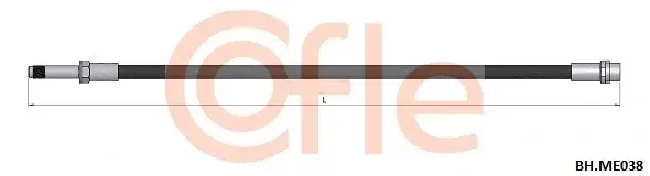 Тормозные шланги COFLE/TELCO 92.BH.ME038