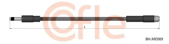 Тормозные шланги COFLE/TELCO 92.BH.ME069