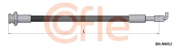 Тормозные шланги COFLE/TELCO 92.BH.NI012
