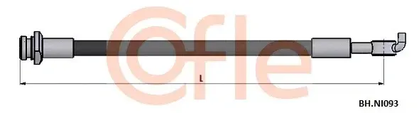 Тормозные шланги COFLE/TELCO 92.BH.NI093