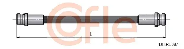 Тормозные шланги COFLE/TELCO 92.BH.RE087