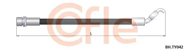 Тормозные шланги COFLE/TELCO 92.BH.TY042