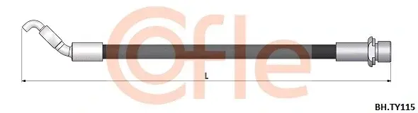 Тормозные шланги COFLE/TELCO 92.BH.TY115