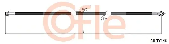 Тормозные шланги COFLE/TELCO 92.BH.TY146