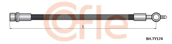 Тормозные шланги COFLE/TELCO 92.BH.TY174