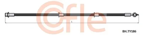 Тормозные шланги COFLE/TELCO 92.BH.TY186