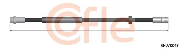 Тормозные шланги COFLE/TELCO 92.BH.VK047