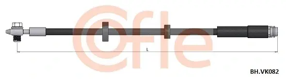 Тормозные шланги COFLE/TELCO 92.BH.VK082