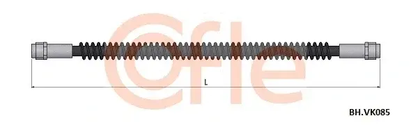 Тормозные шланги COFLE/TELCO 92.BH.VK084