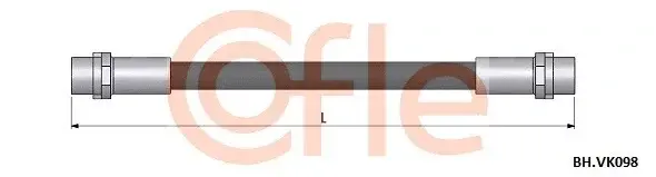 Тормозные шланги COFLE/TELCO 92.BH.VK098