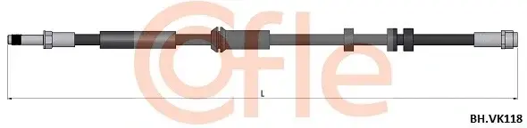 Тормозные шланги COFLE/TELCO 92.BH.VK118