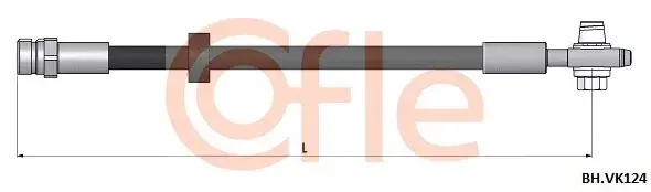 Тормозные шланги COFLE/TELCO 92.BH.VK124