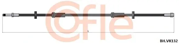 Тормозные шланги COFLE/TELCO 92.BH.VK132