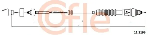 Трос сцепления COFLE/TELCO 92.11.2199