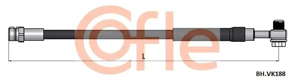Тормозные шланги COFLE/TELCO 92.BH.VK188