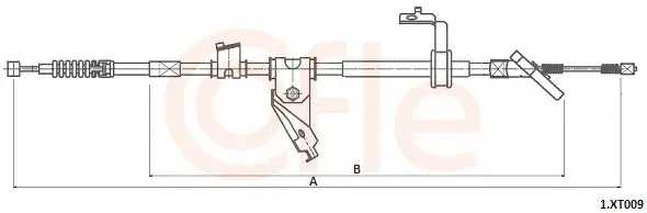 Тормозные шланги COFLE/TELCO 92.1.XT009