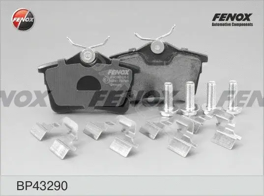 Тормозные колодки FENOX BP43290