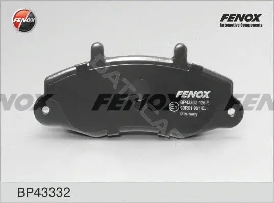 Тормозные колодки FENOX BP43332