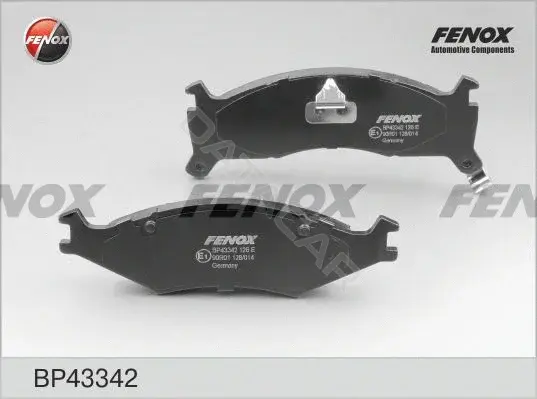 Тормозные колодки FENOX BP43342