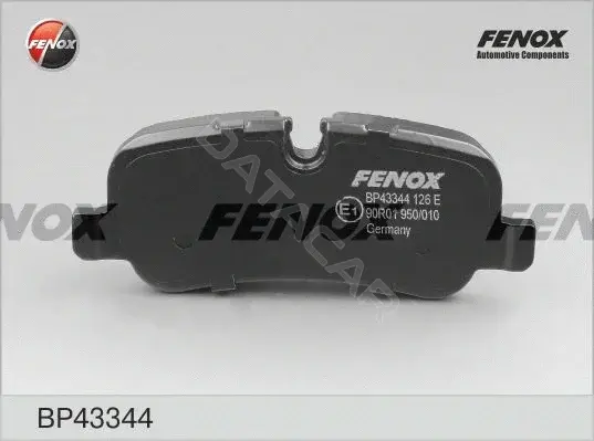 Тормозные колодки FENOX BP43344