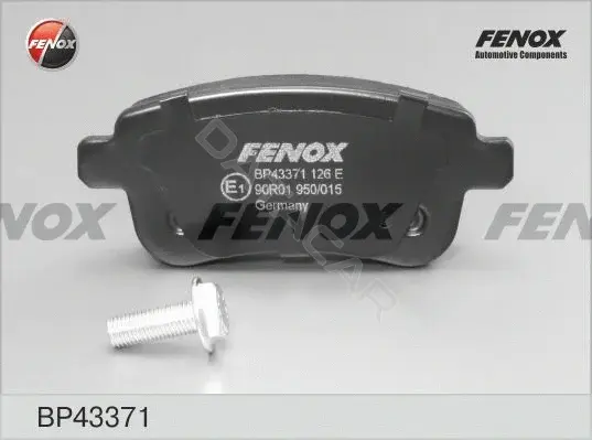 Тормозные колодки FENOX BP43371