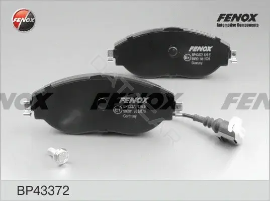 Тормозные колодки FENOX BP43372
