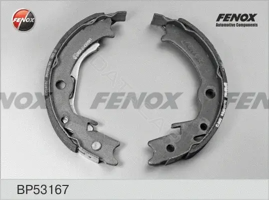 Барабанные колодки FENOX BP53167