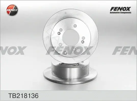 Тормозные диски FENOX TB218136