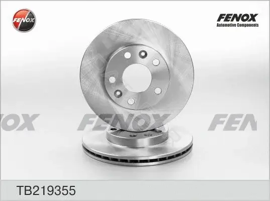 Тормозные диски FENOX TB219355