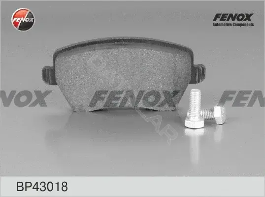 Тормозные колодки FENOX BP43018