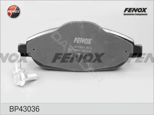 Тормозные колодки FENOX BP43036