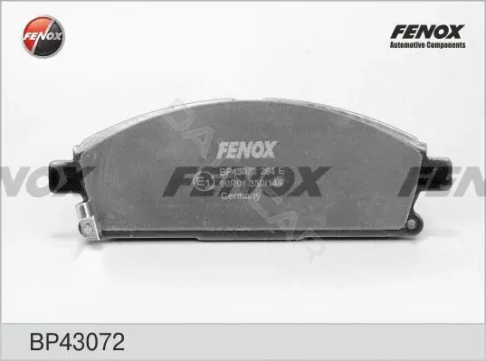 Тормозные колодки FENOX BP43072
