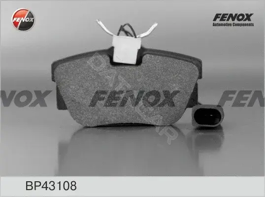 Тормозные колодки FENOX BP43108