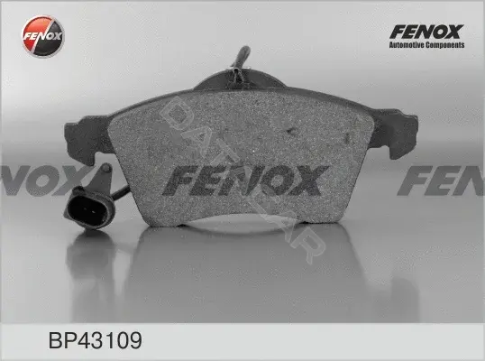 Тормозные колодки FENOX BP43109