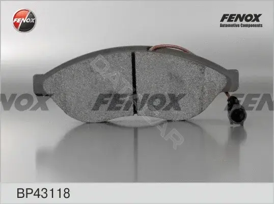 Тормозные колодки FENOX BP43118