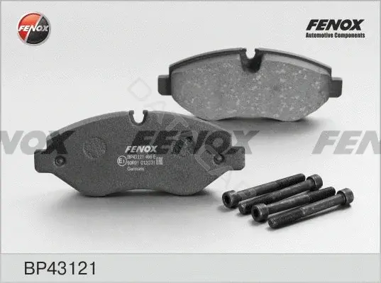 Тормозные колодки FENOX BP43121