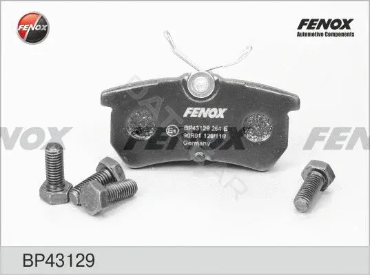 Тормозные колодки FENOX BP43129