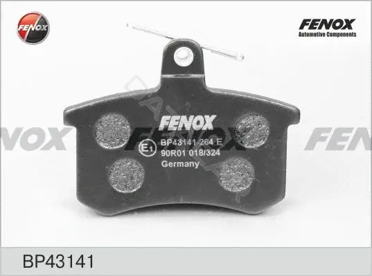 Тормозные колодки FENOX BP43141